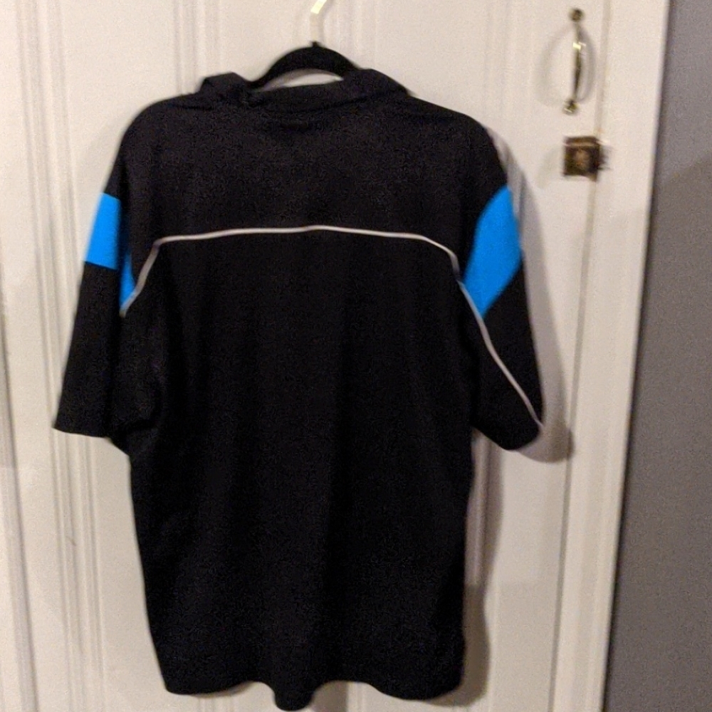 XL Reebok NFL Panthers Collard Shirt - Picture 2 of 4